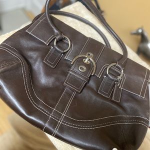 Leather Coach Purse